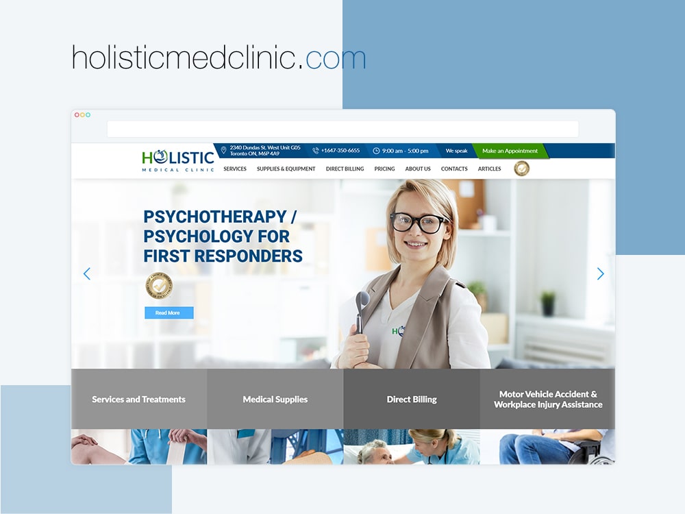 Holisticmedclinic - Medical Wordpress Website