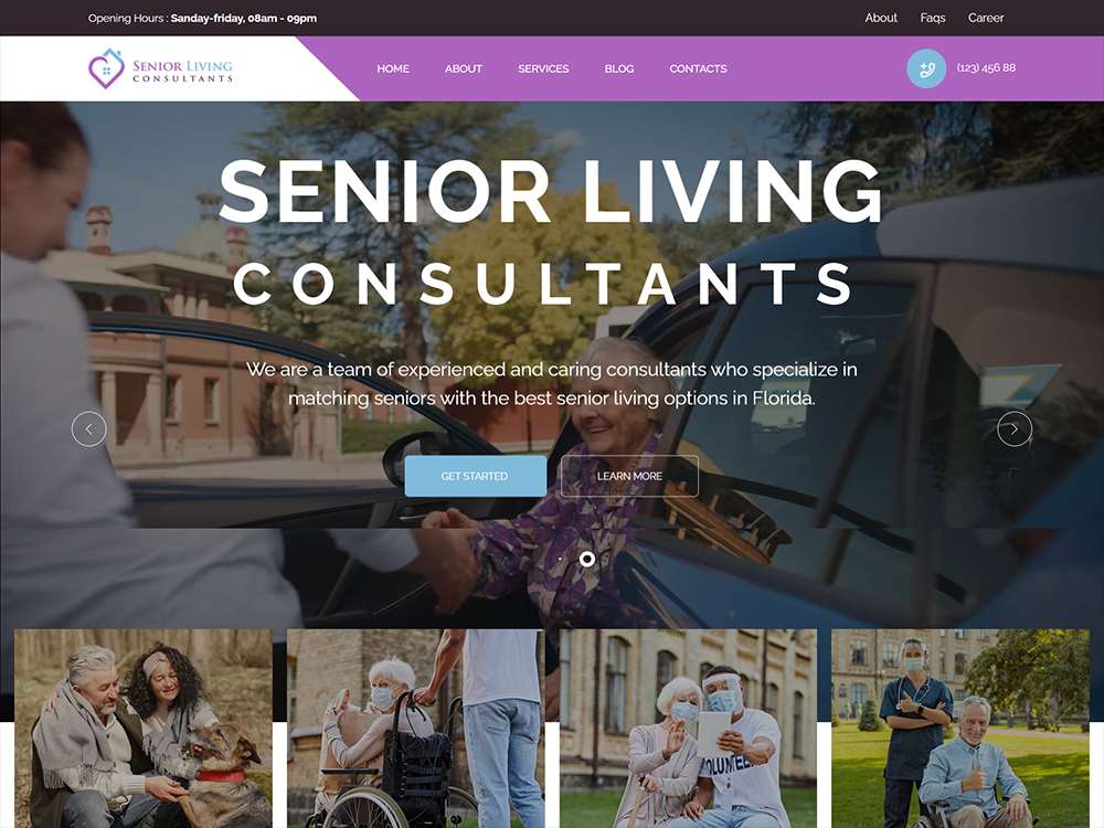 Senior Living Consultation Website (Wordpress)